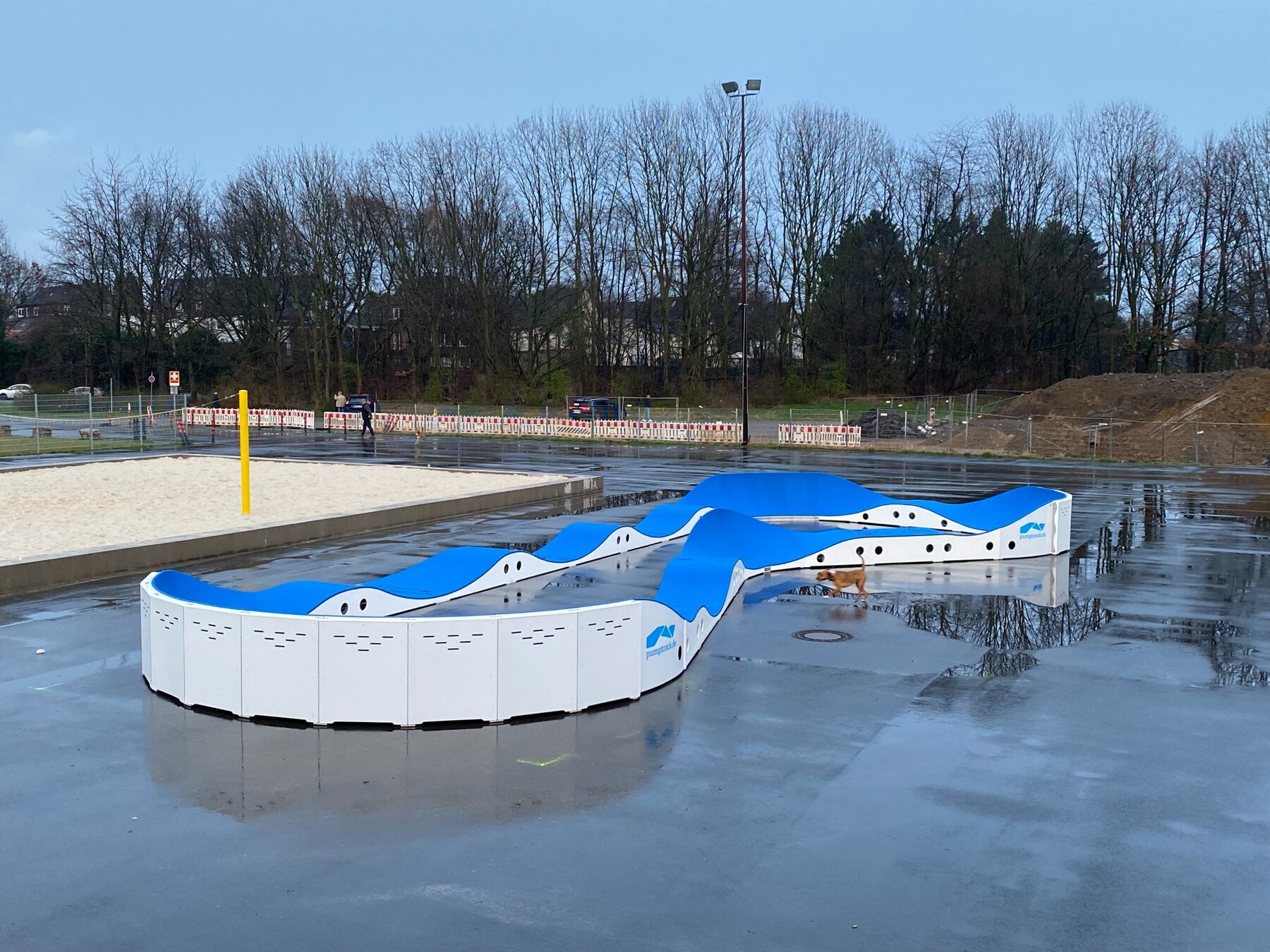 Modular pumptrack