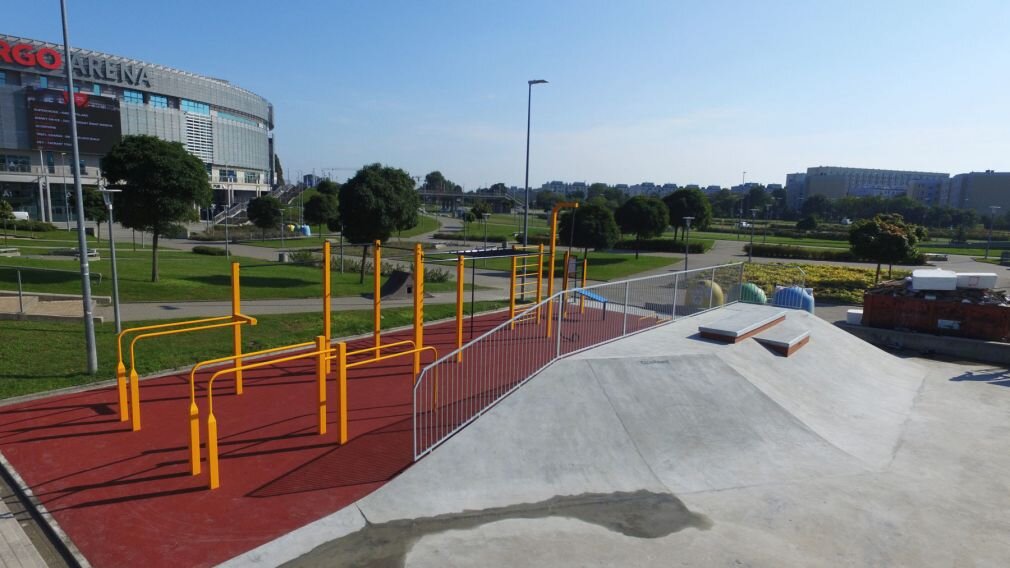 Flowpark and skatepark