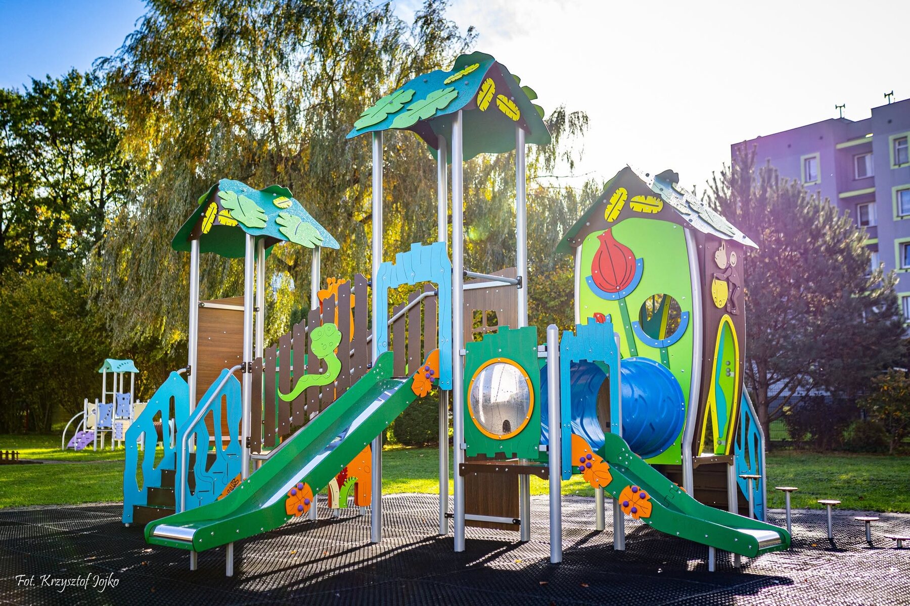 Themed playground